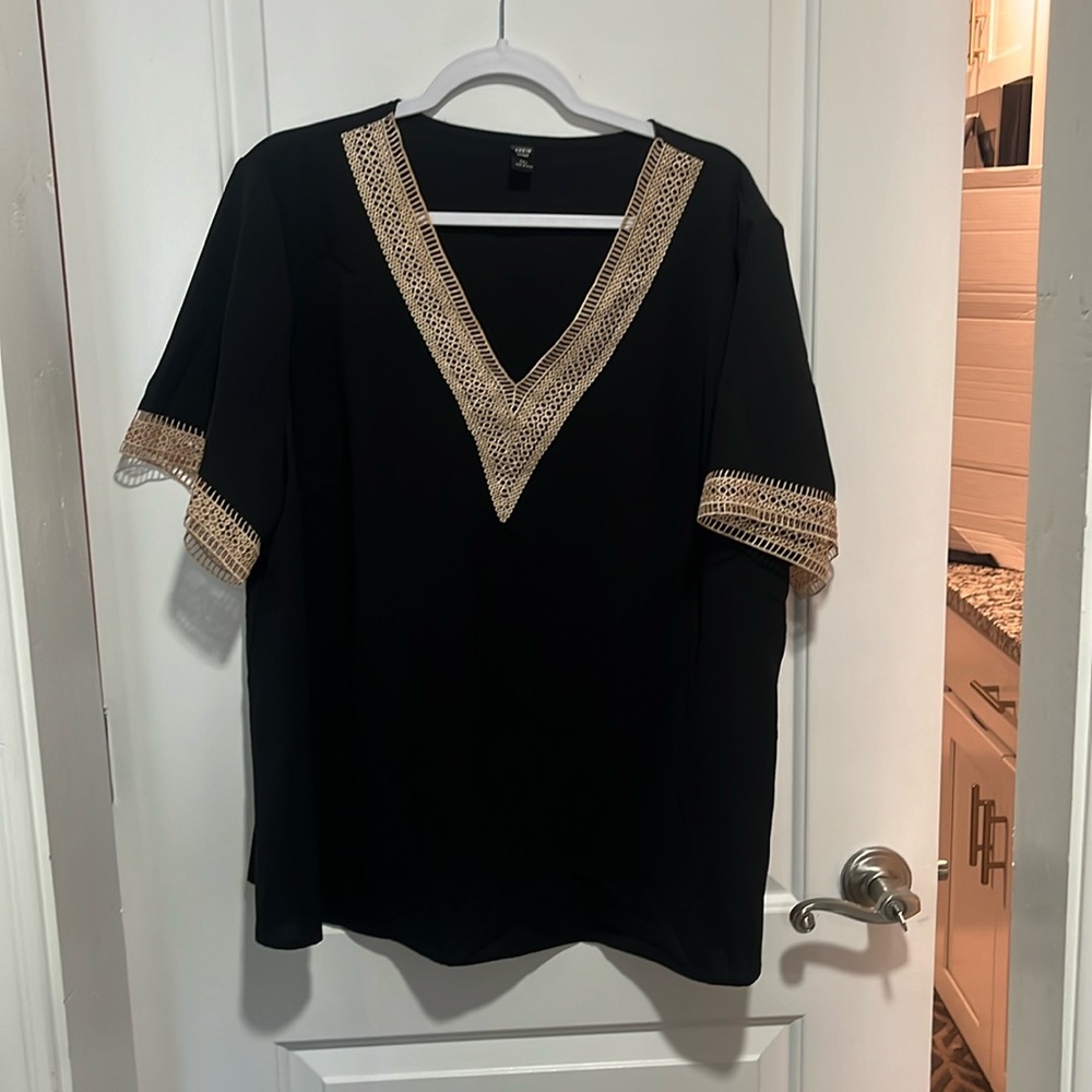 Shein Curve blouse